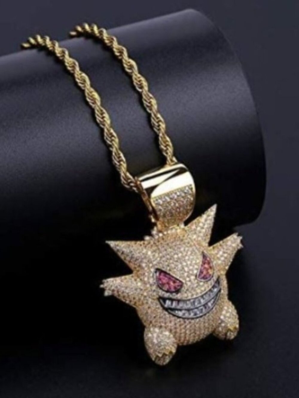 Gengar Iced Out Necklace